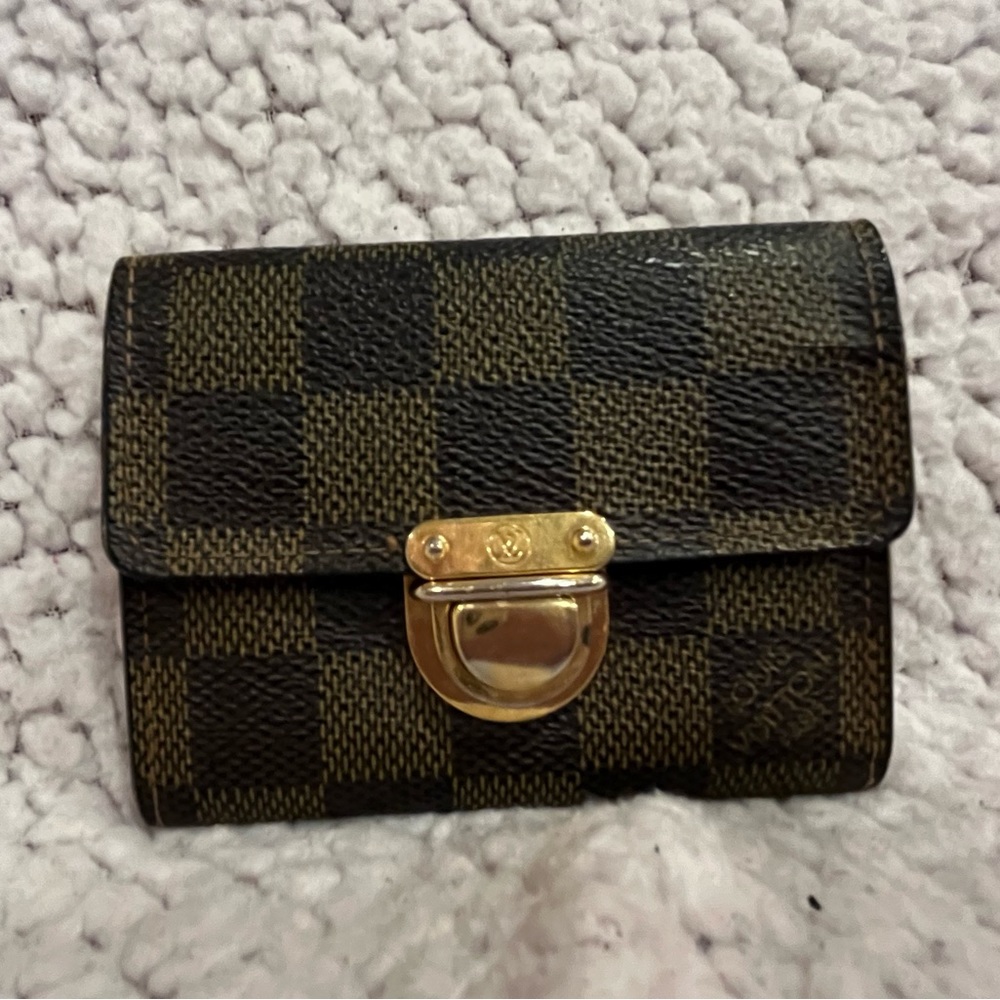Louis Vuitton Damier Porte Monnaie Koala Coin Wallet Purse